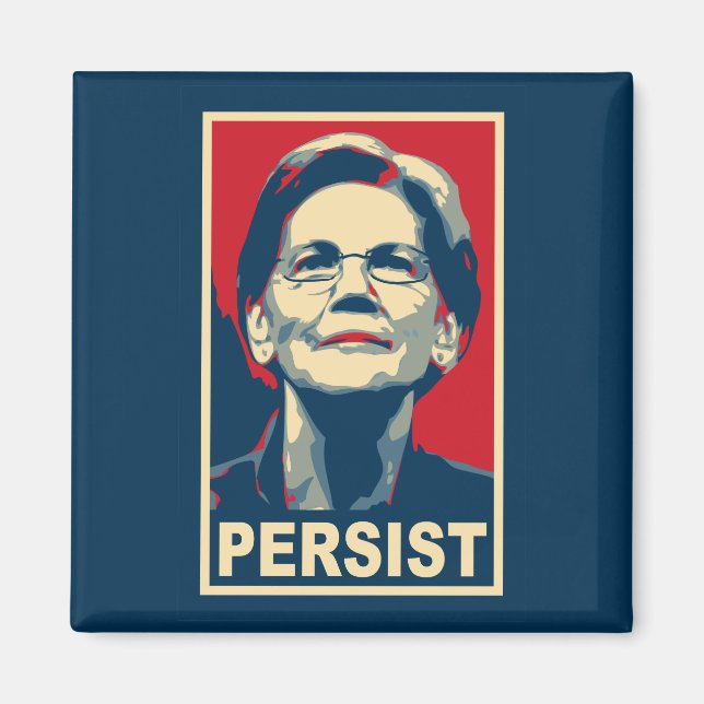 Elizabeth warren fortsätter magnet (Framsidan)