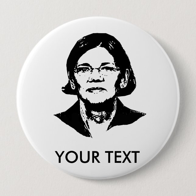 Elizabeth Warren - Knapp (Framsida)