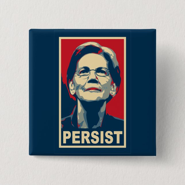 Elizabeth Warren Persist Knapp (Framsida)