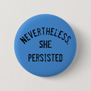 Elizabeth Warren Pinback knäppas Knapp