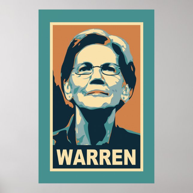 Elizabeth Warren Poster (Framsidan)