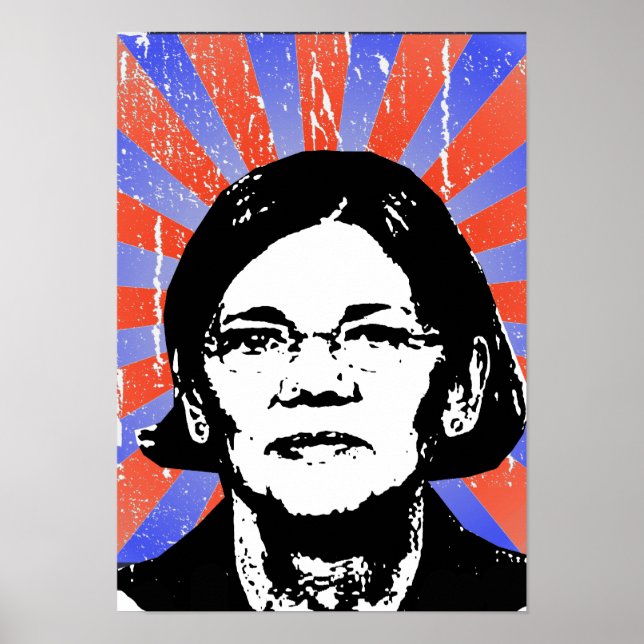 Elizabeth Warren Poster (Framsidan)