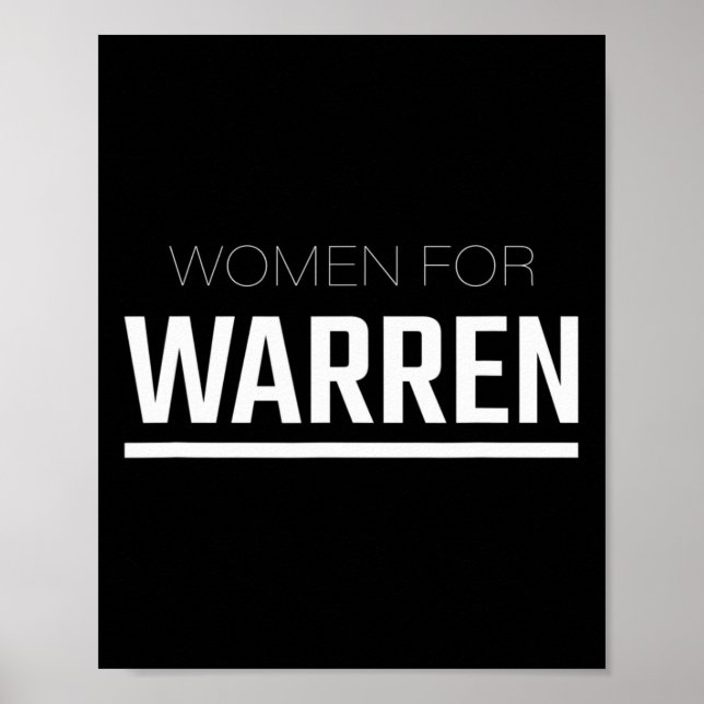 Elizabeth Warren  Poster (Framsidan)