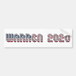Elizabeth Warren, presidentkandidat 2020 Bildekal