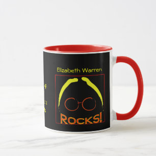Elizabeth Warren stenar! mugg