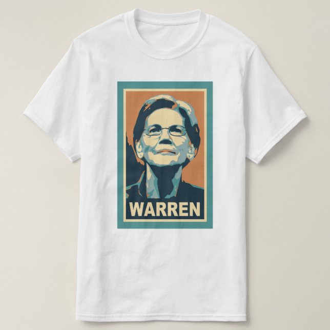 Elizabeth Warren T Shirt (Design framsida)