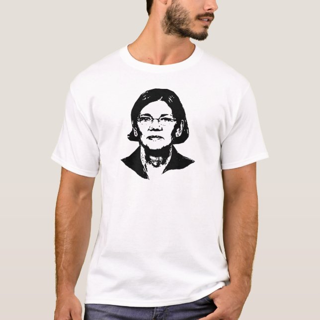 Elizabeth Warren - Tee Shirt (Framsida)