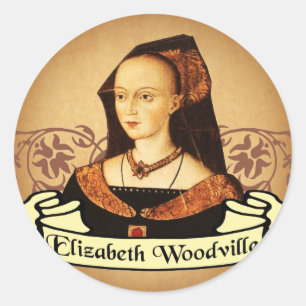 Elizabeth Woodville Runt Klistermärke