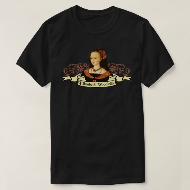 Elizabeth Woodville Tee Shirt (Design framsida)