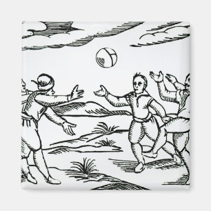 Elizabethan fotboll magnet