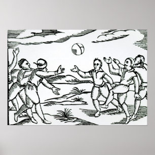 Elizabethan fotboll poster