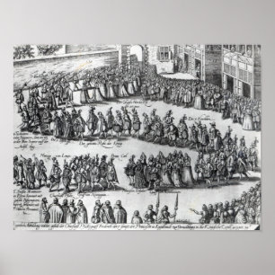 Elizabethan procession poster