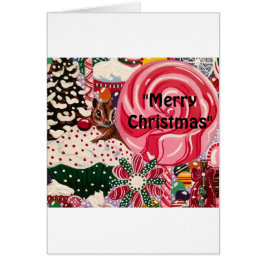 "Elizabeth's Peppermint World" Hälsningskort