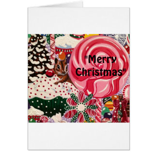 "Elizabeth's Peppermint World" Hälsningskort