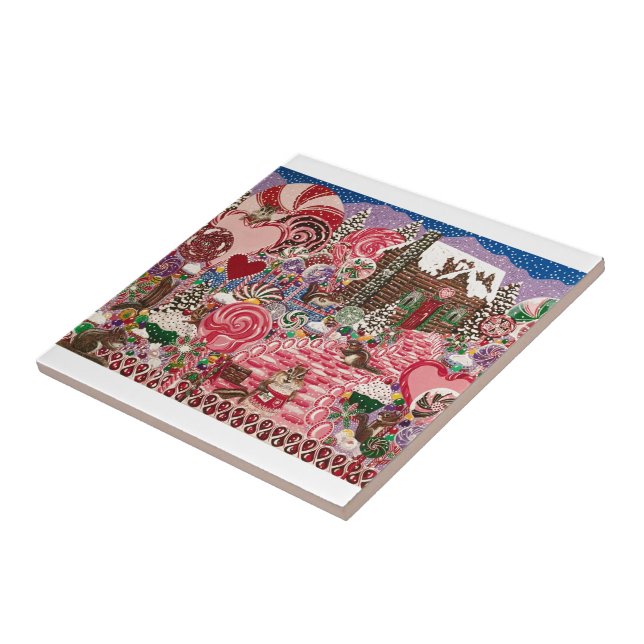 Elizabeth's Peppermint World Kakelplatta (Sidan)