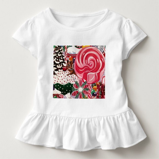"Elizabeth's Peppermint World" T-shirt (Framsida)