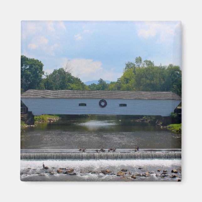 Elizabethton Covered Bridge Magnet (Framsidan)