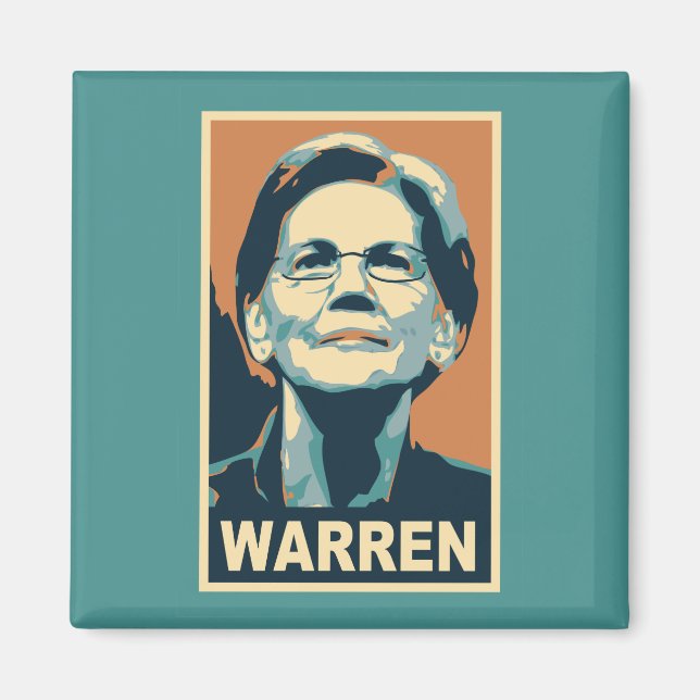 elizElizabeth warren Magnet (Framsidan)