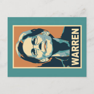 elizElizabeth warren Vykort