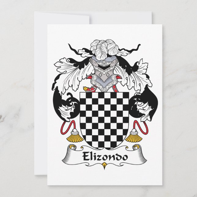 Elizondo Family Crest (Framsida)
