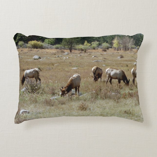 Elk accentkudde prydnadskudde (Framsidan)