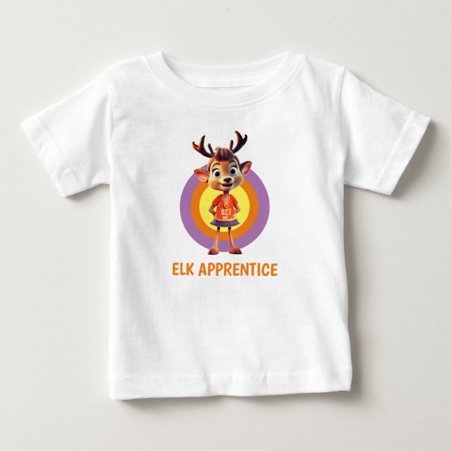Elk Apprentice Girl T Shirt (Framsida)