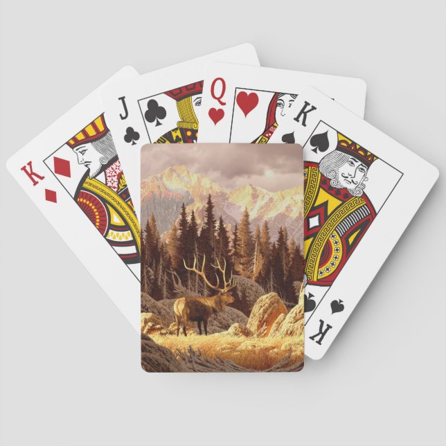 Elk Bull Casinokort (Baksidan)