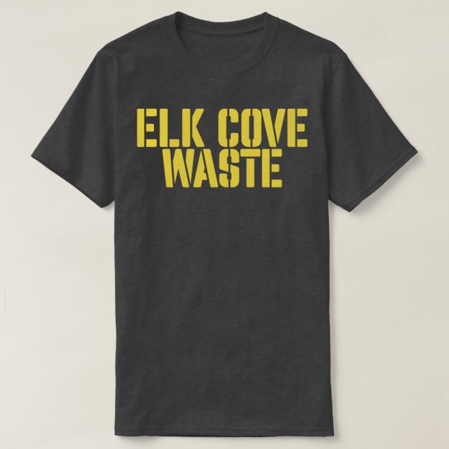 Elk Cove Slösar T Shirt (Design framsida)