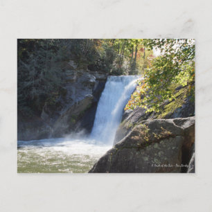 Elk Fall, i Blue Ridge Mountains North Carolina Vykort