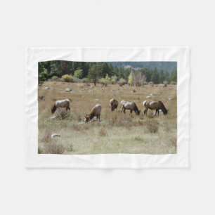 Elk fleece filt