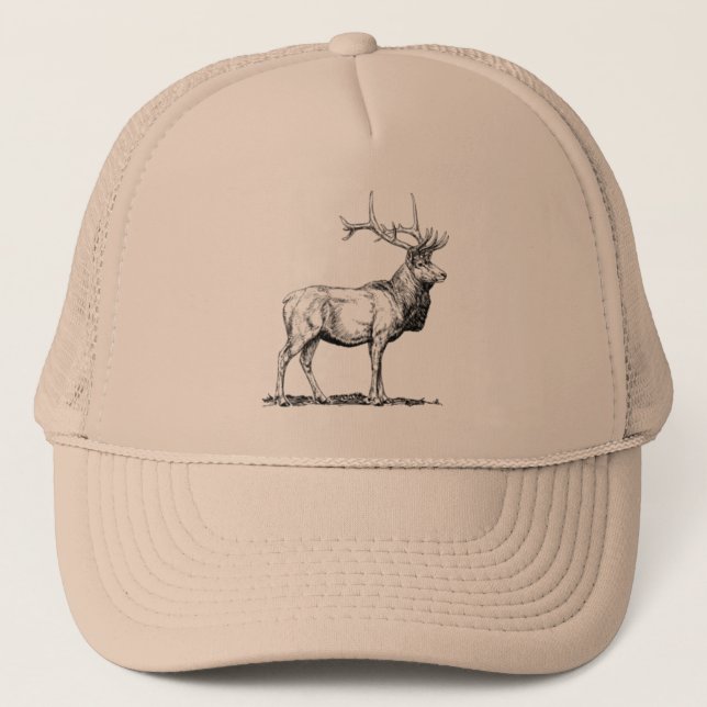 Elk Hat Truckerkeps (Framsida)