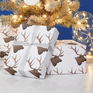 Elk Head Presentpapper