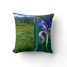 Elk Horn Iris Fält Pillow