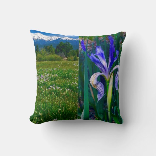 Elk Horn Iris Fält Pillow Kudde (Framsida)