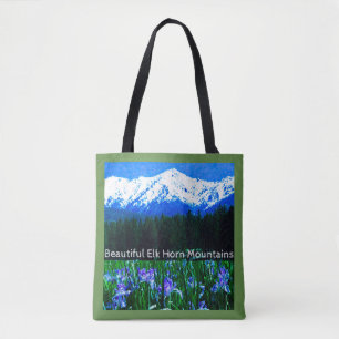 Elk Horn Mountain Tote Bag Tygkasse