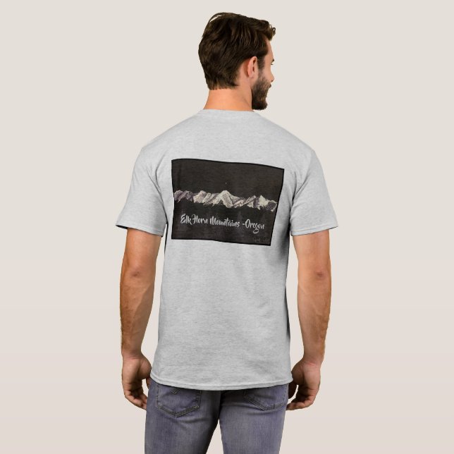 Elk Horn Mountains T-Shirt (Hel baksida)