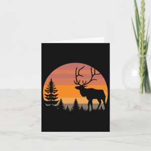 Elk Hunting - Funny Elkaholk Hjort Elk Hunter - Hu Kort