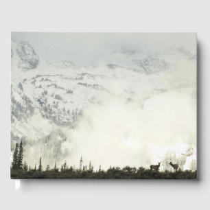 Elk i Grand Teton National Park-foto Gästböcker