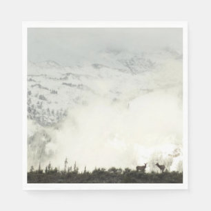 Elk i Grand Teton National Park-foto Pappersservett