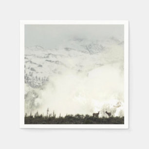 Elk i Grand Teton National Park-foto Pappersservett