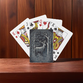 Elk i Midnight Forest Casinokort
