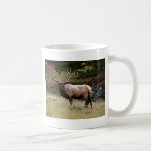 Elk i Vilden Kaffemugg
