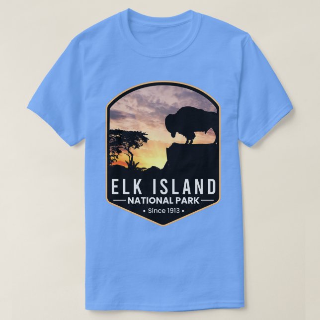 Elk Island National Park 6 T Shirt (Design framsida)