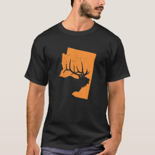 Elk Jakt i Arizona Vi Kärlek till Hunt Elks T Shirt