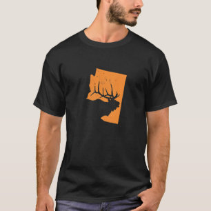 Elk Jakt i Arizona Vi Kärlek till Hunt Elks T Shirt