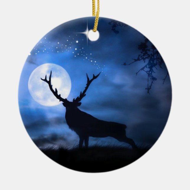 Elk jul Ornament (Framsidan)