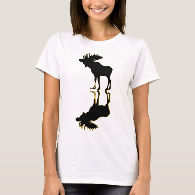 elk Moose Elch Tee (Framsida)