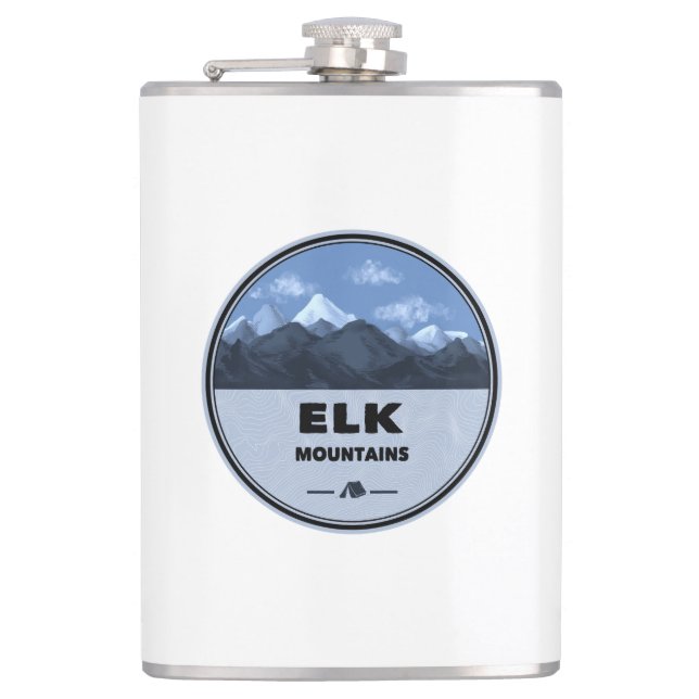 Elk Mountains Colorado Camping Fickplunta (Framsidan)
