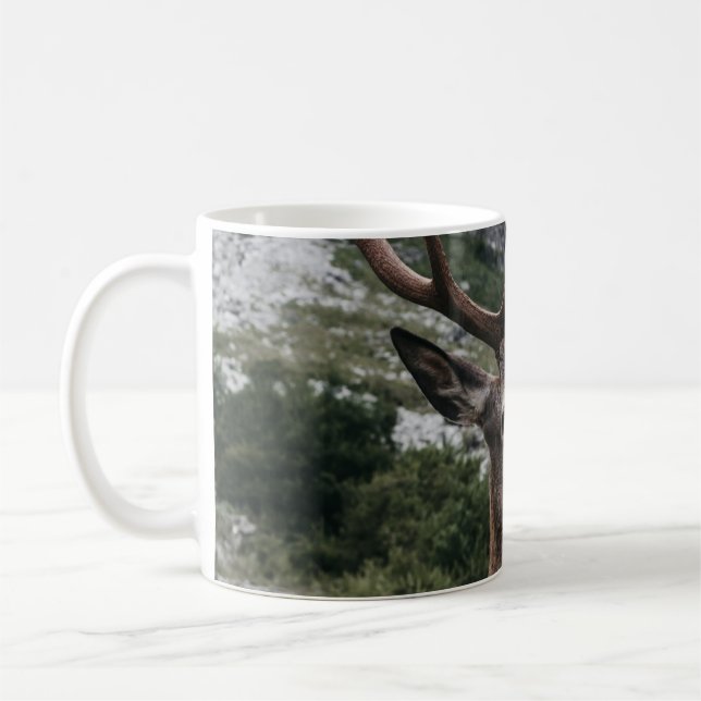 ELK STACK HJORT KAFFEMUGG (Vänster)
