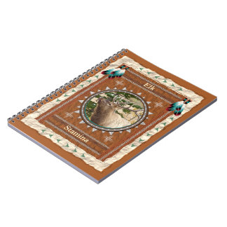 Elk-Stamina-Notebook 80 sida Anteckningsbok